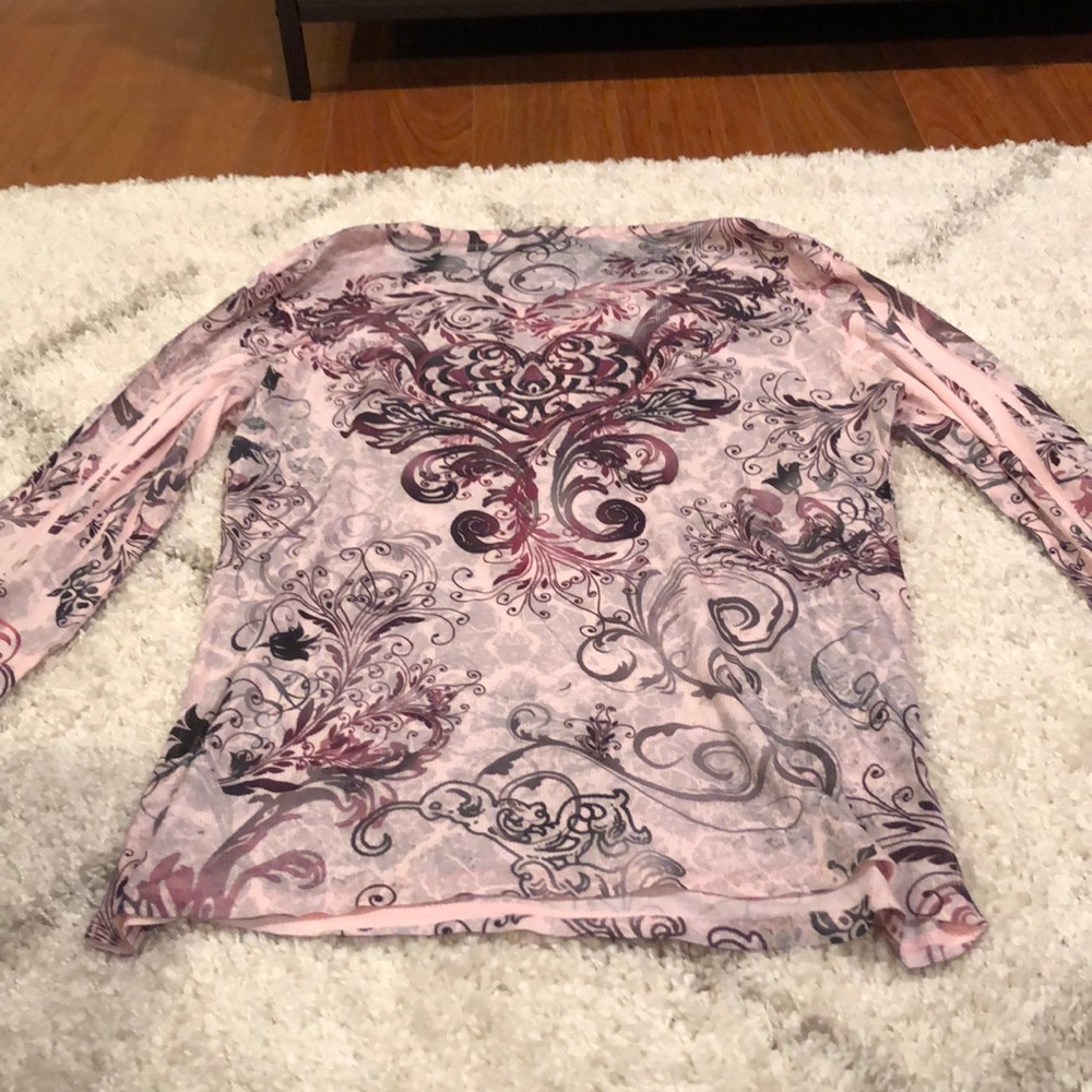 Style & Co Bedazzled top - Picture 4 of 4